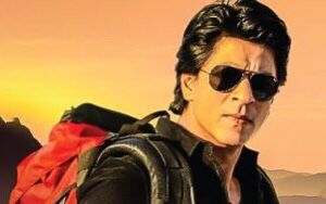 SRK Aviator Silver Black Sunglass