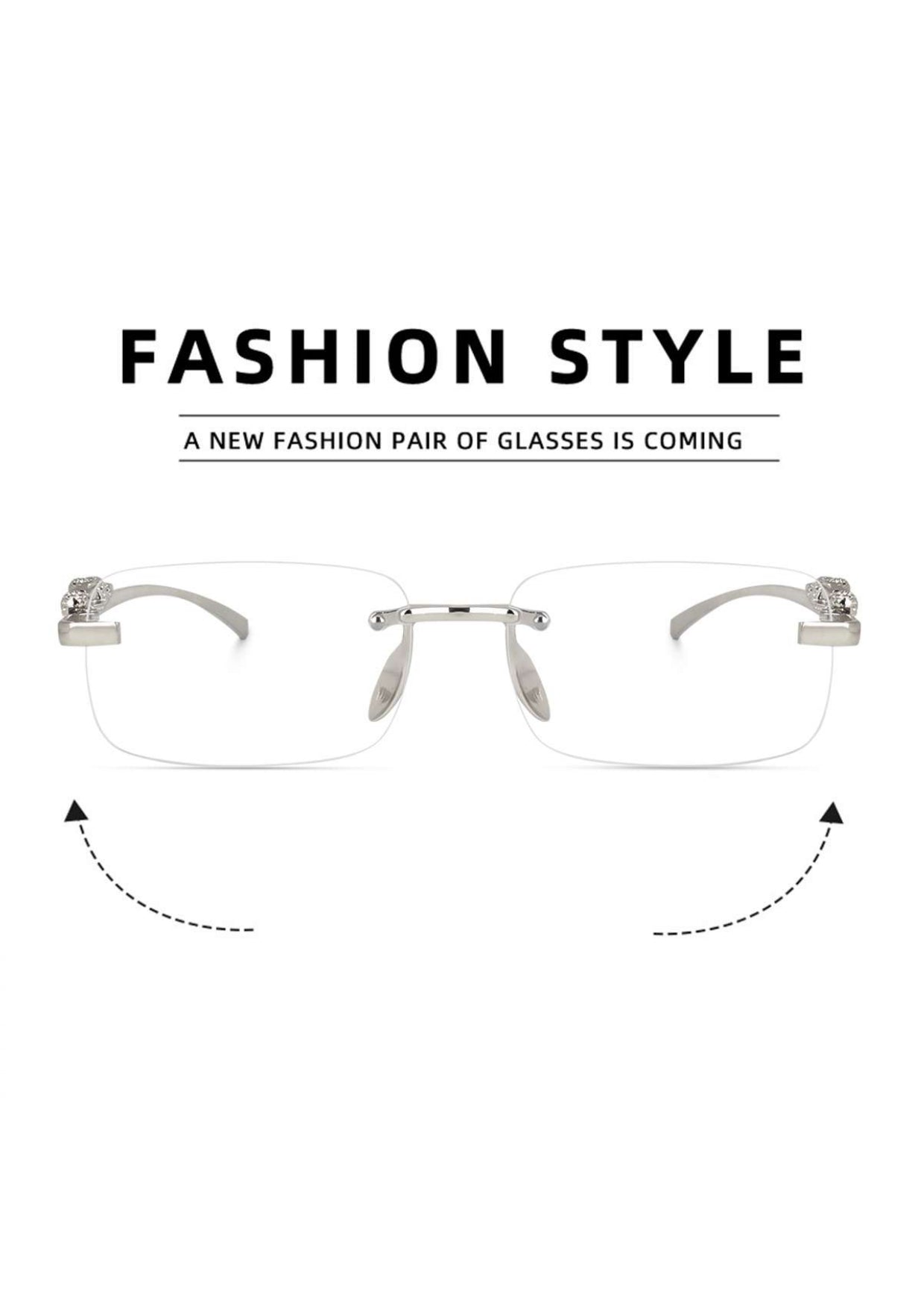 Mc Stan Clear Rimless