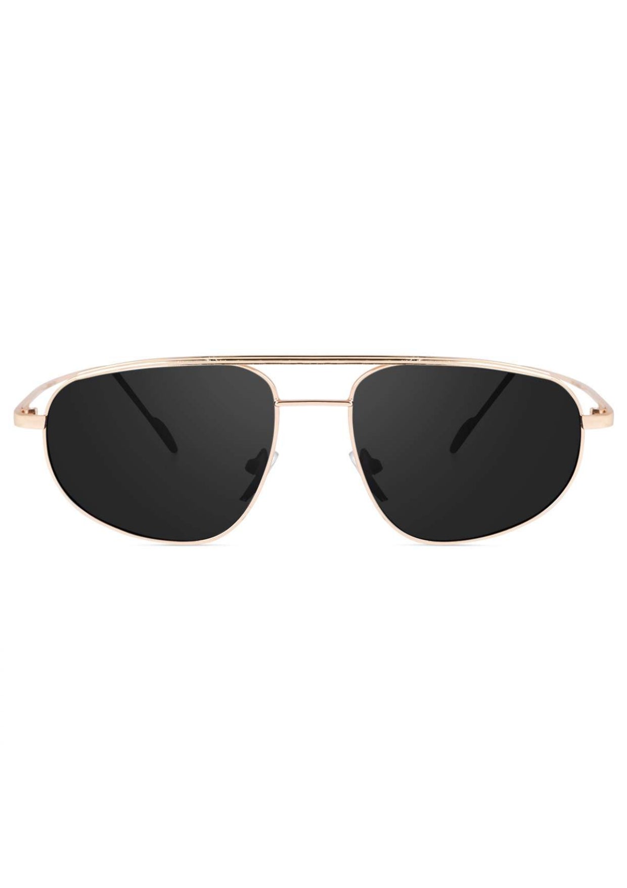 Pilot Gold Black Sunglass