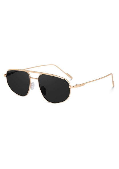 Pilot Gold Black Sunglass