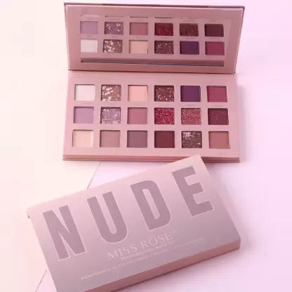 Combo of Nude Eyeshadow Palette & Huda Beauty Remastered Eyeshadow Palette