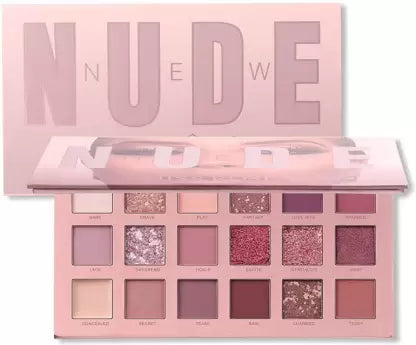 Combo of Nude Eyeshadow Palette & Huda Beauty Remastered Eyeshadow Palette
