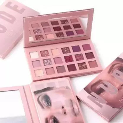 Combo of Nude Eyeshadow Palette & Huda Beauty Remastered Eyeshadow Palette