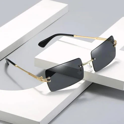 Fashion Gold Black Sunglass