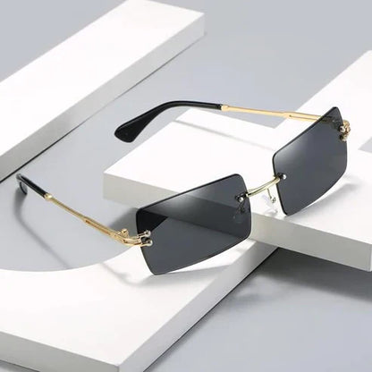 Fashion Gold Black Sunglass