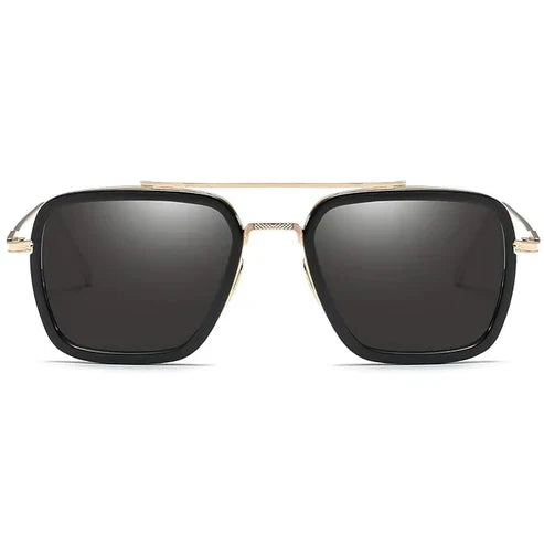 New Stylish Gold Black Sunglass