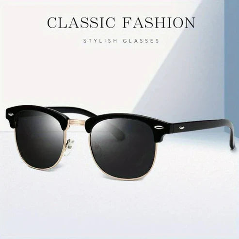Club Master Black Unisex Sunglass