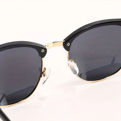 Club Master Black Unisex Sunglass
