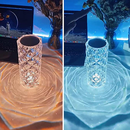 Crystal Diamond Lamp USB Charging