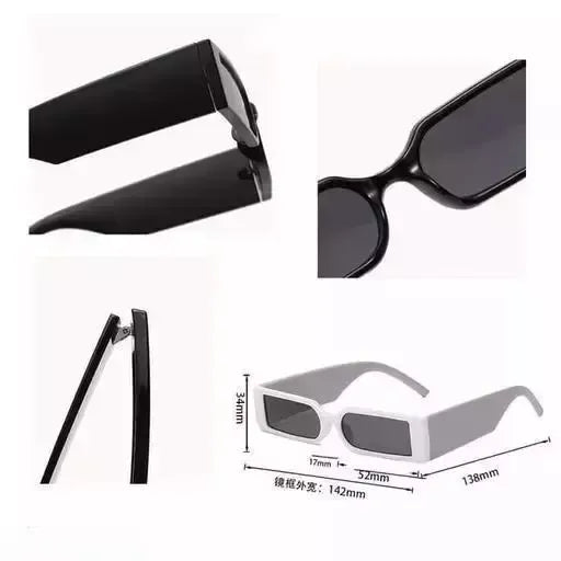 SKYLEXO Latest MC Stan Sunglasses For Men & Women Combo White+Black Pack of 2 skylexo.com | Handbags | Footwear