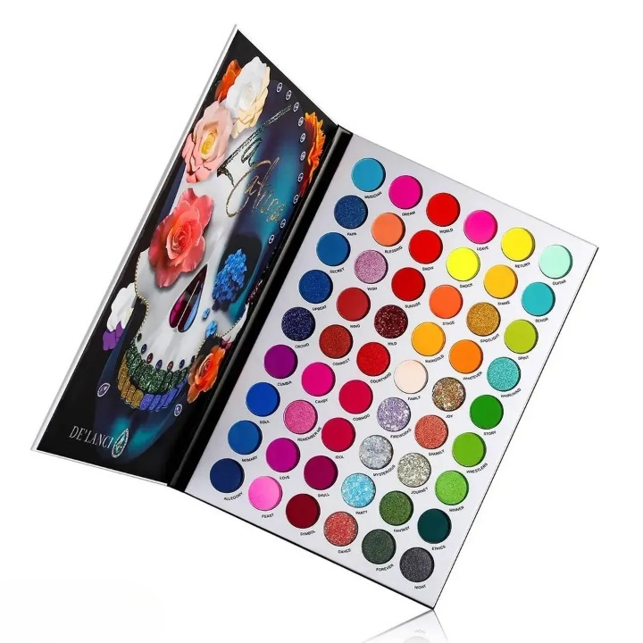 Delanci La Catrina 54 Colors EyeShadow Palette