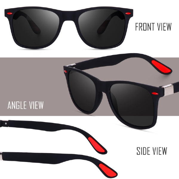 Black Polarized Unisex Sunglass