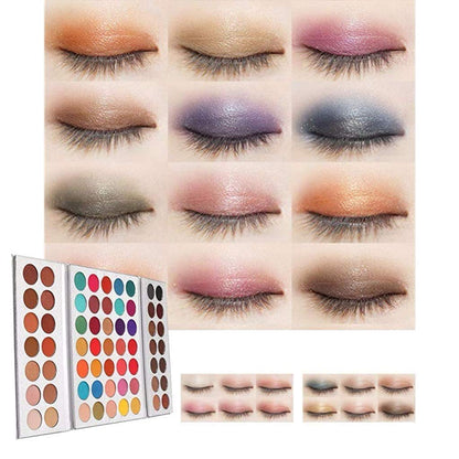 Beauty Glazed 63 Colors Pearlescent Matte Eyeshadow