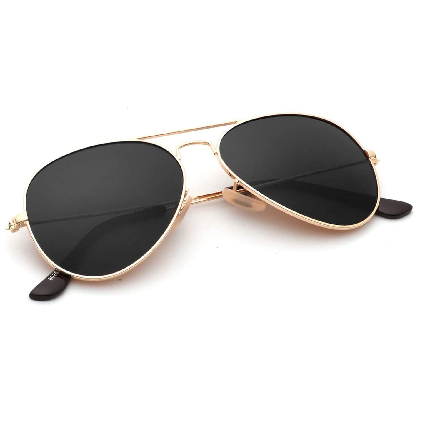 Aviator Black Unisex Sunglass