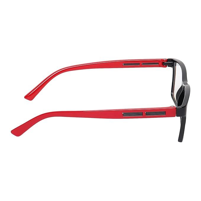 Red & Black Square Spectacle