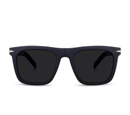 Square Black Unisex Sunglass