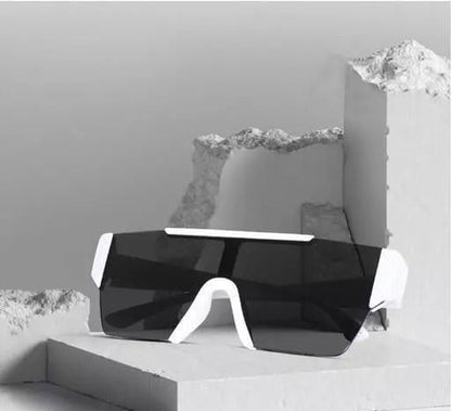 City White Sunglass For Girls