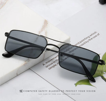 Karan Ahujla Black Unisex Sunglass