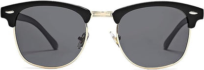 Club Master Black Unisex Sunglass