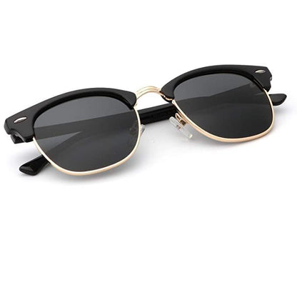 Club Master Black Unisex Sunglass