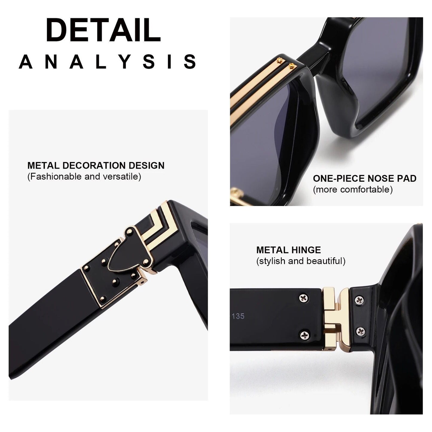 Badshah Black Sunglass