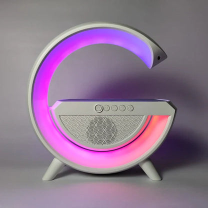 G-Shape LED Lamp & Bluetooth Speaker