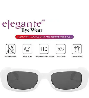 White Candy Sunglass For Girls